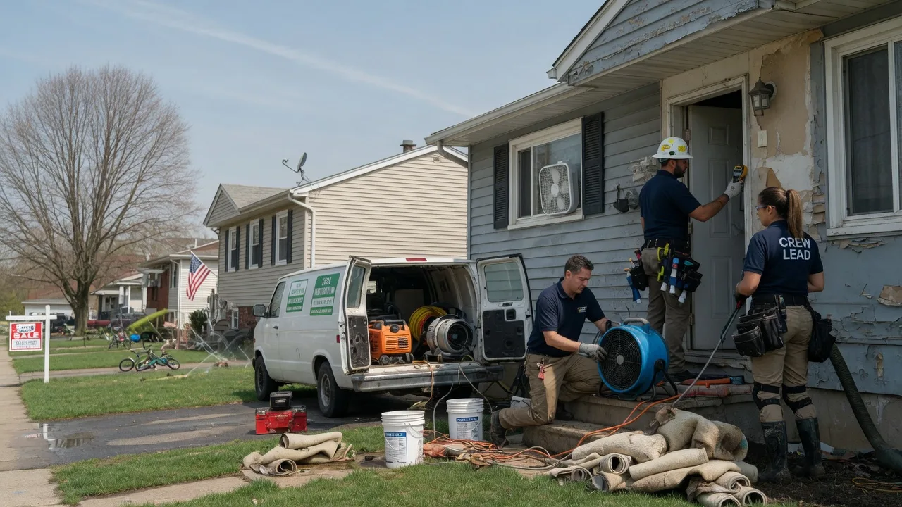 Flood Cleanup in Uniontown, PA near me