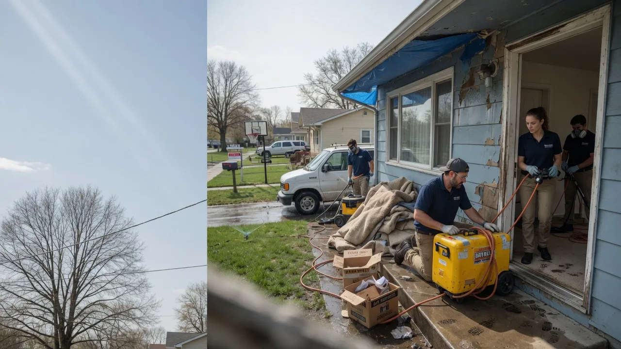 Basement Flood Cleanup in Uniontown, PA near me
